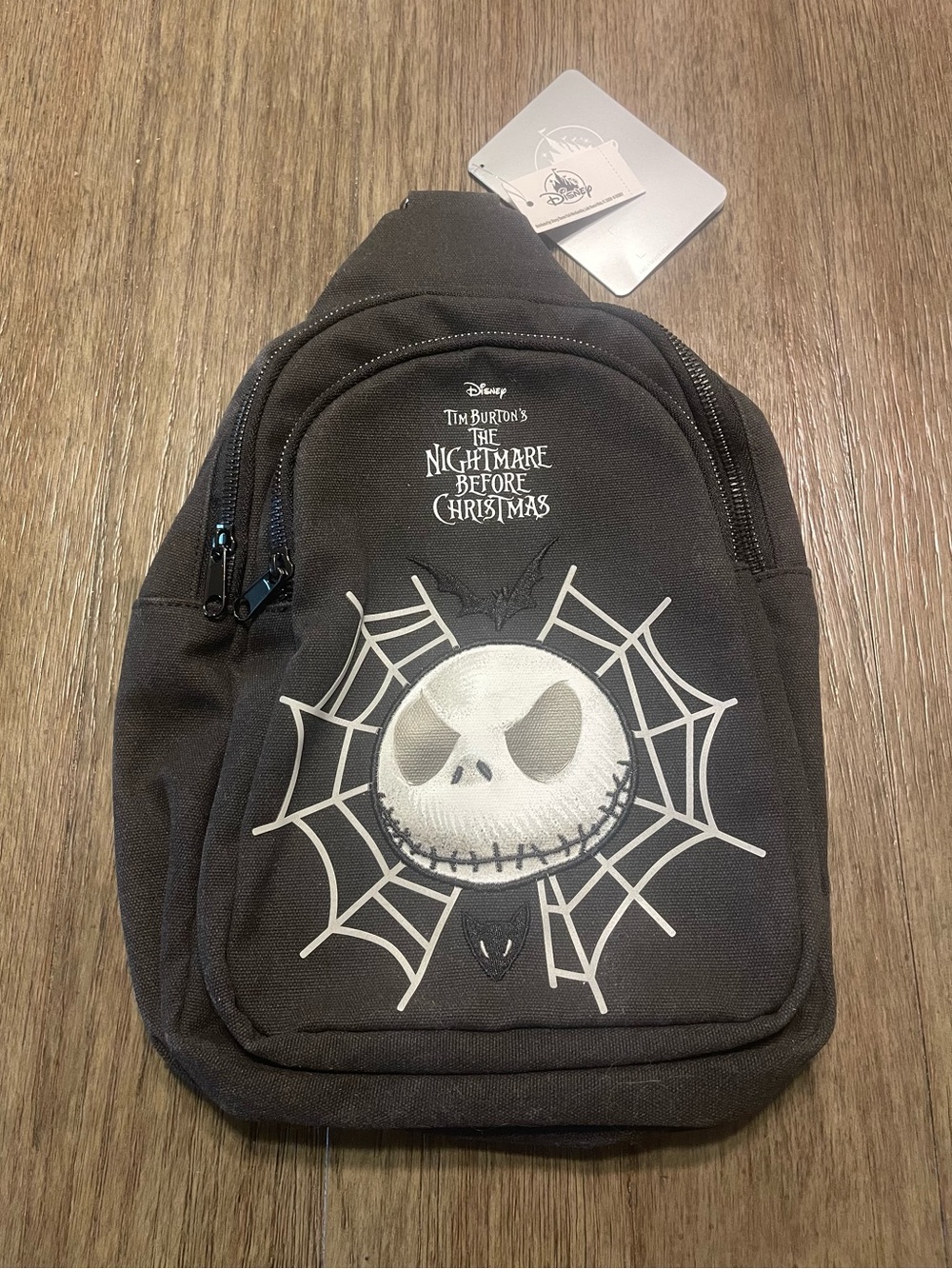 Disney Parks The Nightmare Before Christmas Jack Skellington Sling Backpack